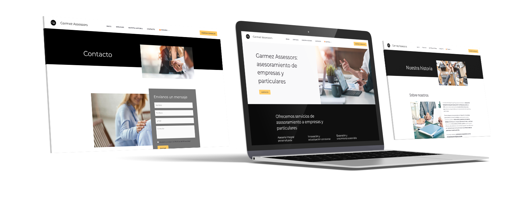 Diseño web - Garmez assesors